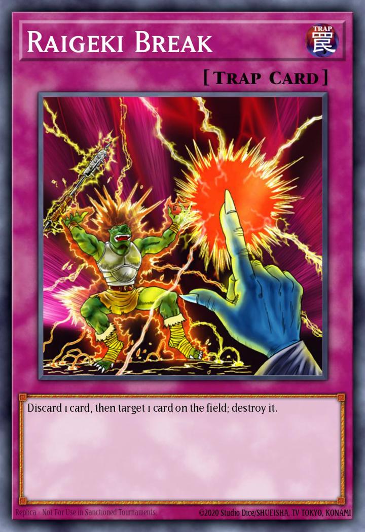 Raigeki Break Single: Yu-Gi-Oh! Starter Deck: Dawn of the Xyz Einzelkarte