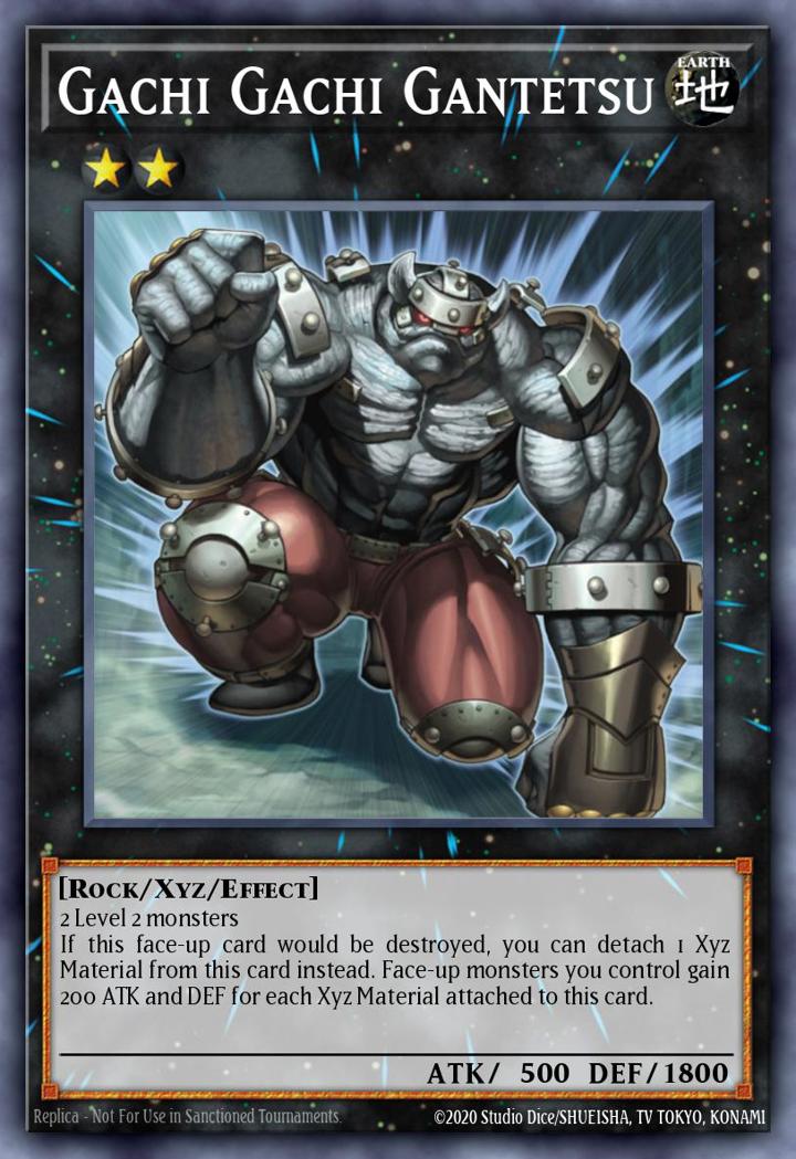 Gachi Gachi Gantetsu Single: Yu-Gi-Oh! Starter Deck: Dawn of the Xyz Einzelkarte