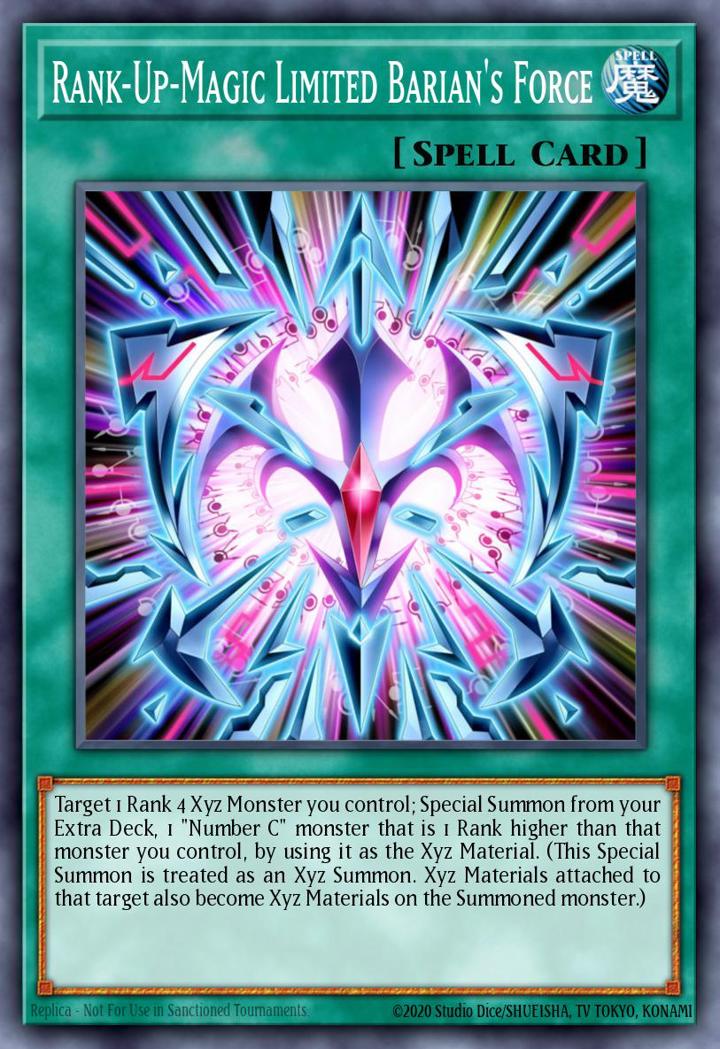 Rank-Up-Magic Limited Barian's Force Single: Yu-Gi-Oh! Super Starter: V for Victory Einzelkarte
