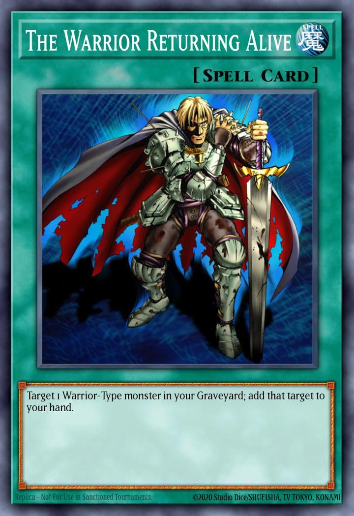 The Warrior Returning Alive Single: Yu-Gi-Oh! Starter Deck: GX 2006 Einzelkarte