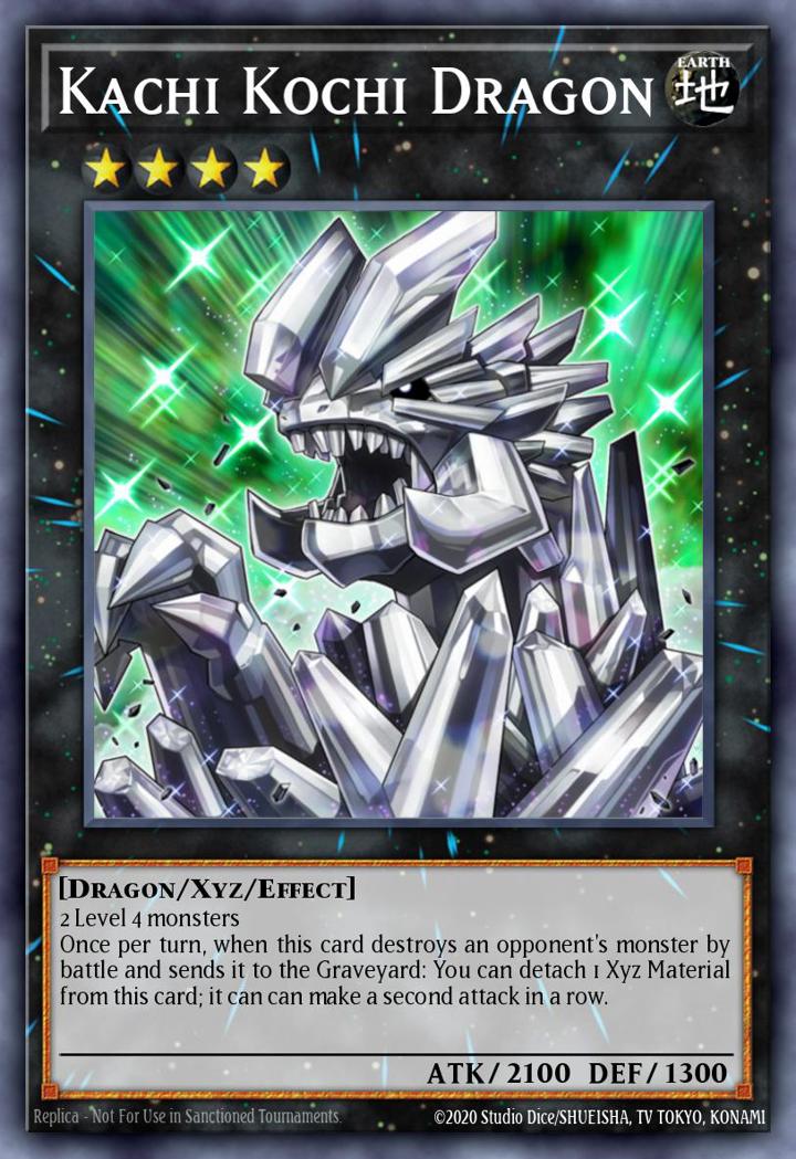Kachi Kochi Dragon Single: Yu-Gi-Oh! ZEXAL Manga Promos Einzelkarte