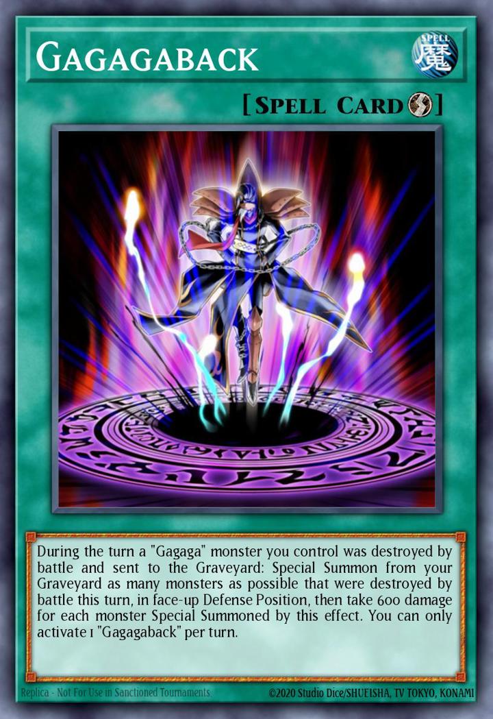 Gagagaback Single: Yu-Gi-Oh! 2013 Zexal Collection Tin Einzelkarte