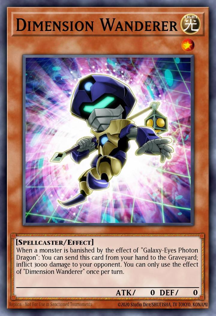 Dimension Wanderer Single: Yu-Gi-Oh! 2013 Zexal Collection Tin Einzelkarte