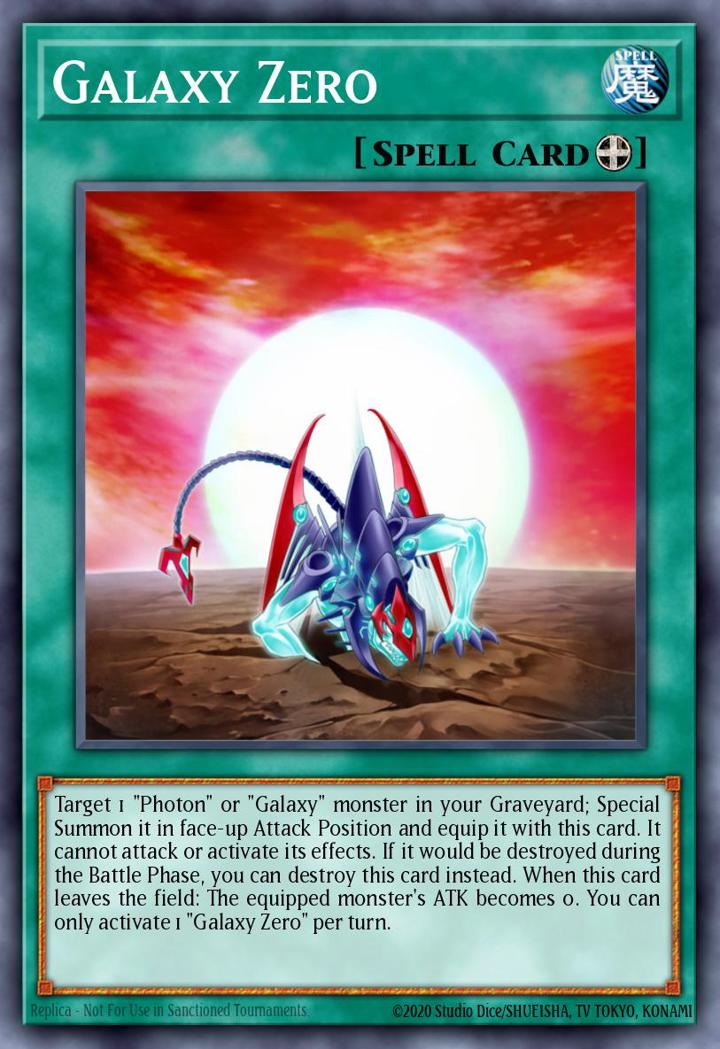 Galaxy Zero Single: Yu-Gi-Oh! 2013 Zexal Collection Tin Einzelkarte
