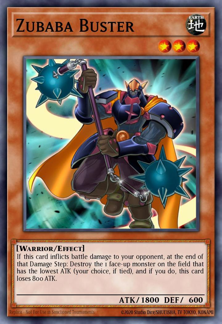 Zubaba Buster Single: Yu-Gi-Oh! 2013 Zexal Collection Tin Einzelkarte