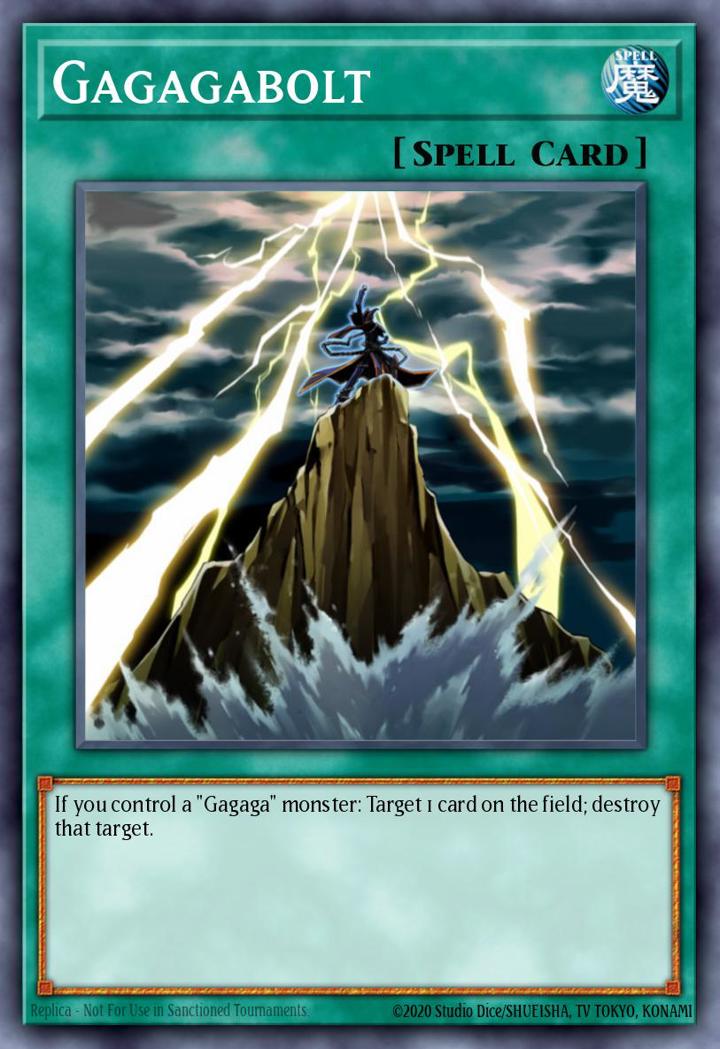 Gagagabolt Single: Yu-Gi-Oh! 2013 Zexal Collection Tin Einzelkarte