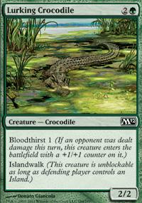 Lurking Crocodile