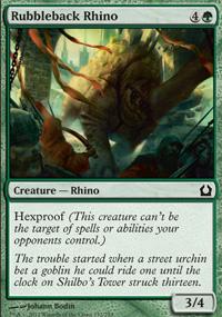Rubbleback Rhino