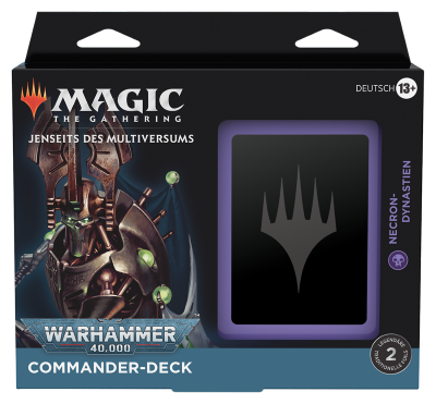jenseits des multiversums: warhammer 40.000 commander deck necron dynastien (de)