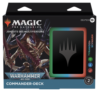 jenseits des multiversums: warhammer 40.000 commander deck tyraniden schwarm (de)