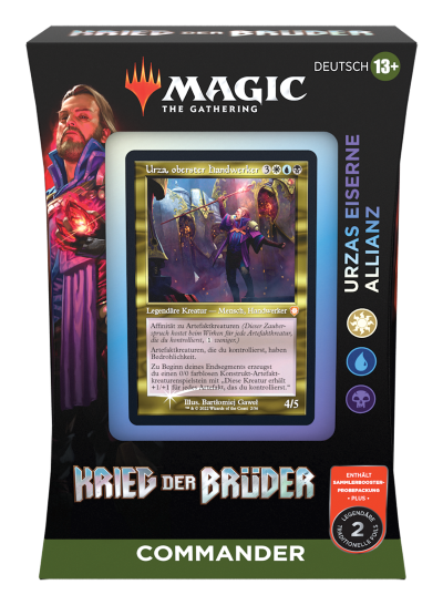 krieg der brüder commander deck urzas eiserne allianz (de)