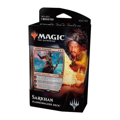 core set 2019 planeswalker deck (engl.) - sarkhan