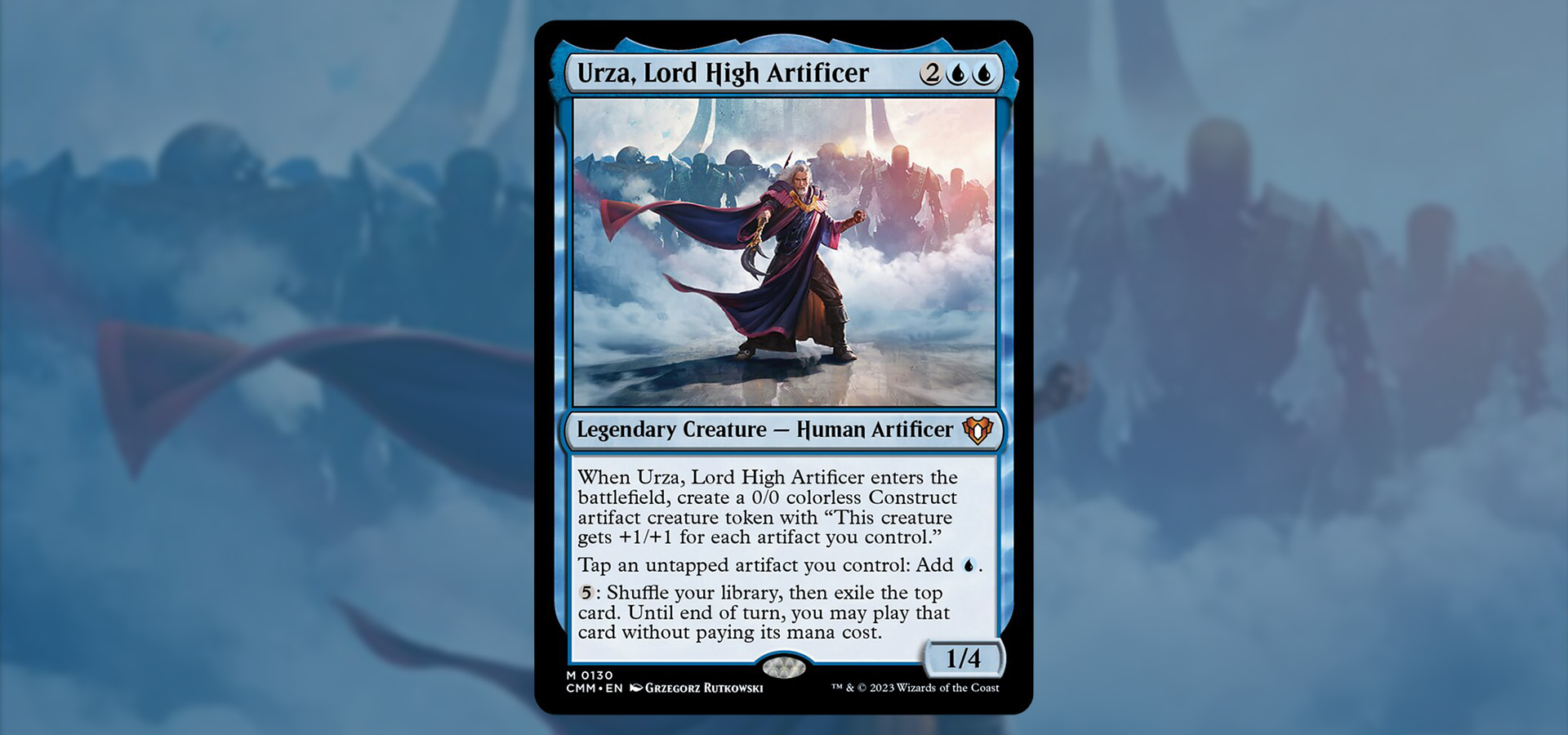 magic the gathering karte Urza, Lord High Artificer