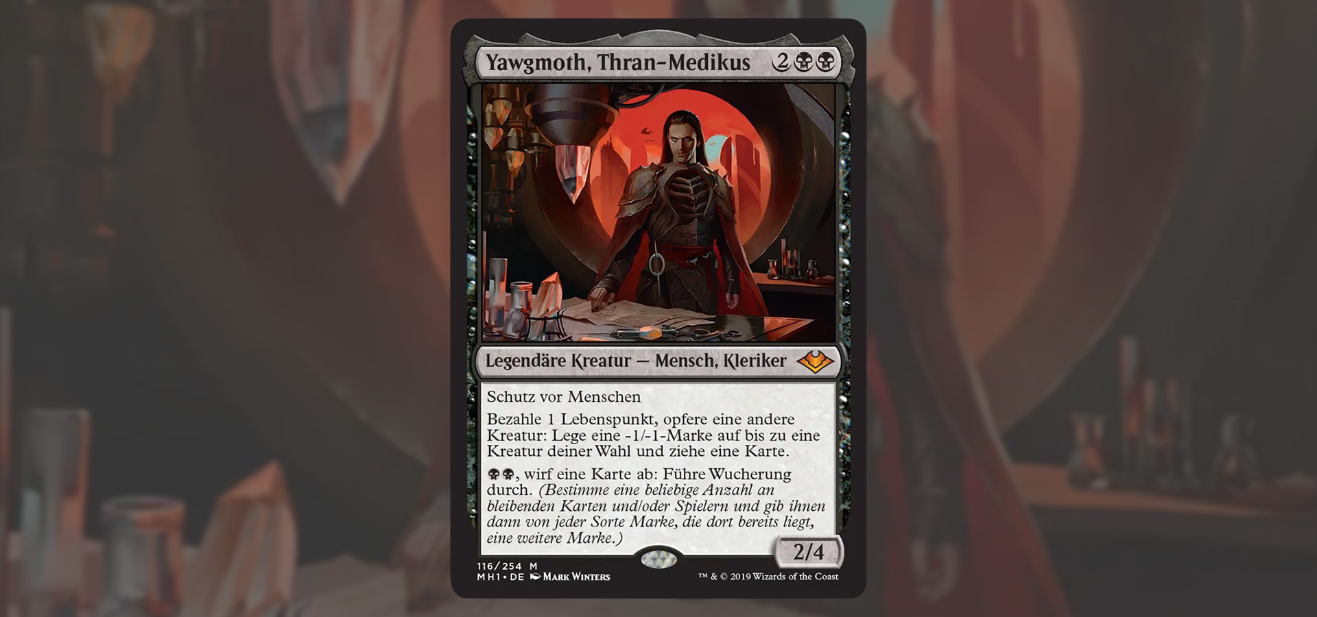 magic the gathering karte Yawgmoth, Thran Physician