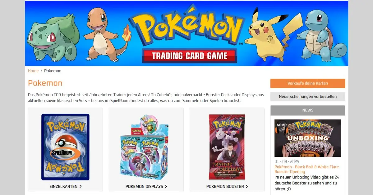 Pokémon Seite