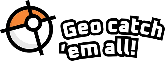 Geo catch em all Logo vom SpielRaum – Geocaching um Pokemon Bällen